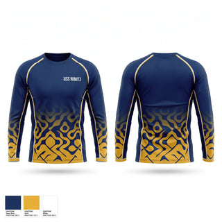 Long Sleeve Performance Shirt, USS NIMITZ, Men's Soccer, Teamtime, Team time, sublimation, custom sports apparel, team uniforms, spirit wear, spiritwear, sports uniforms, custom shirts, team store, custom team store, fundraiser sports, apparel fundraiser