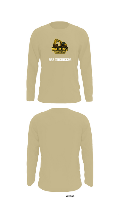 252 Engineers 83760691 Long Sleeve Performance Shirt 88