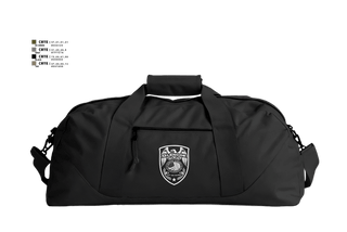 Duffle Bag, Glencoe Police Department, Police, Teamtime, Team time, sublimation, custom sports apparel, team uniforms, spirit wear, spiritwear, sports uniforms, custom shirts, team store, custom team store, fundraiser sports, apparel fundraiser