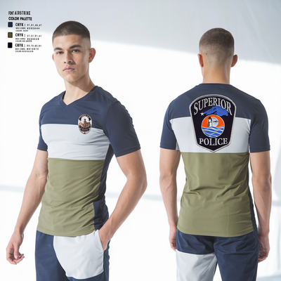Superior Police Department 92849766 Short Sleeve Performance Shirt - 1