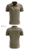 Hudspeth county sheriff office 47128359 Short Sleeve Performance Polo - 32