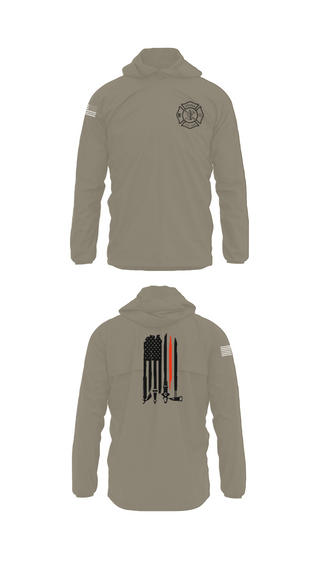 Windbreaker, Odessa Fire Department, Fire Department, Teamtime, Team time, sublimation, custom sports apparel, team uniforms, spirit wear, spiritwear, sports uniforms, custom shirts, team store, custom team store, fundraiser sports, apparel fundraiser