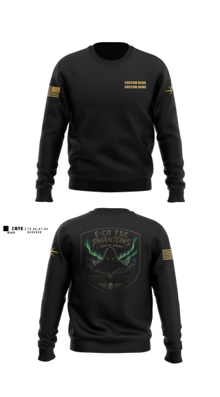 Crew Neck Sweatshirt, E. Co 1-229 mx, Army, Teamtime, Team time, sublimation, custom sports apparel, team uniforms, spirit wear, spiritwear, sports uniforms, custom shirts, team store, custom team store, fundraiser sports, apparel fundraiser