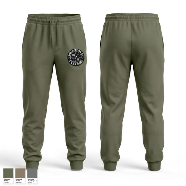 Sweatpants, Longmont SWAT, Police, Teamtime, Team time, sublimation, custom sports apparel, team uniforms, spirit wear, spiritwear, sports uniforms, custom shirts, team store, custom team store, fundraiser sports, apparel fundraiser