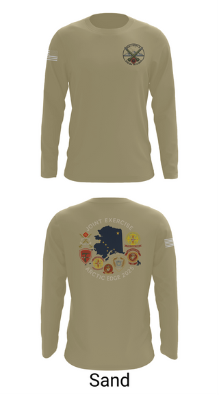 Long Sleeve Performance Shirt, RCKT BTRY D 2nd BN 14th MAR, Marines, Teamtime, Team time, sublimation, custom sports apparel, team uniforms, spirit wear, spiritwear, sports uniforms, custom shirts, team store, custom team store, fundraiser sports, apparel fundraiser