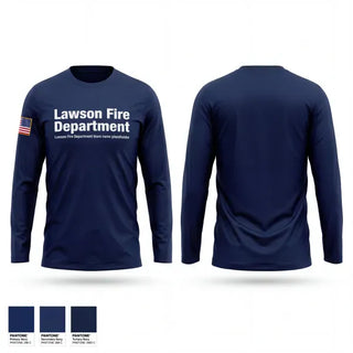Long Sleeve Performance Shirt, Lawson Fire Department, Fire Department, Teamtime, Team time, sublimation, custom sports apparel, team uniforms, spirit wear, spiritwear, sports uniforms, custom shirts, team store, custom team store, fundraiser sports, apparel fundraiser