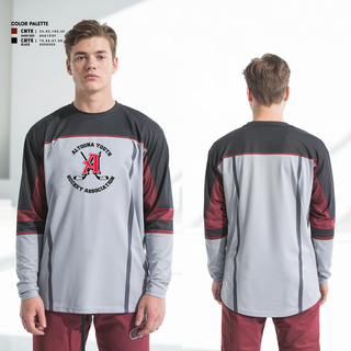 Long Sleeve Performance Shirt, Altoona Youth Hockey Association, Ice Hockey, Teamtime, Team time, sublimation, custom sports apparel, team uniforms, spirit wear, spiritwear, sports uniforms, custom shirts, team store, custom team store, fundraiser sports, apparel fundraiser