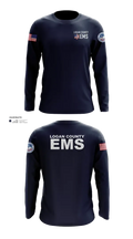 Logan County EMS 89812353 Long Sleeve Performance Shirt - 21