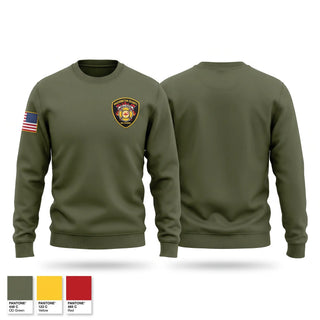 Crew Neck Sweatshirt, Washington County Fire Department, Fire Department, Teamtime, Team time, sublimation, custom sports apparel, team uniforms, spirit wear, spiritwear, sports uniforms, custom shirts, team store, custom team store, fundraiser sports, apparel fundraiser