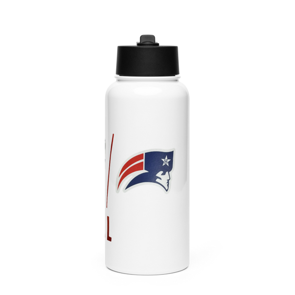Homewood Volleyball 79123194 Stainless Steel Water Bottle with a Straw Lid