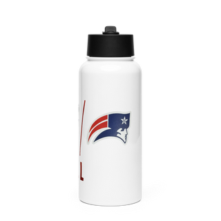 Homewood Volleyball 4156674 Stainless Steel Water Bottle with a Straw Lid