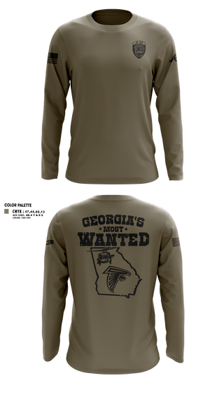 Long Sleeve Performance Shirt, A-Co 1-171, National Guard, Teamtime, Team time, sublimation, custom sports apparel, team uniforms, spirit wear, spiritwear, sports uniforms, custom shirts, team store, custom team store, fundraiser sports, apparel fundraiser