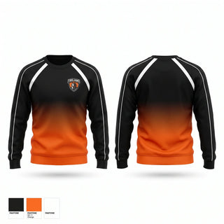 Crew Neck Sweatshirt, Lincoln Trojans, Women's Volleyball, Teamtime, Team time, sublimation, custom sports apparel, team uniforms, spirit wear, spiritwear, sports uniforms, custom shirts, team store, custom team store, fundraiser sports, apparel fundraiser