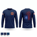 Farmersville fire/ EMS Long Sleeve Performance Shirt - 1