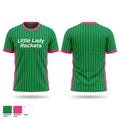 Little Lady Rockets Short Sleeve Performance Shirt - 1