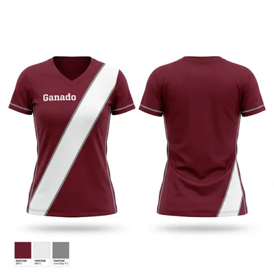Ganado 1393930 Women's Short Sleeve V-neck Shirt - 1