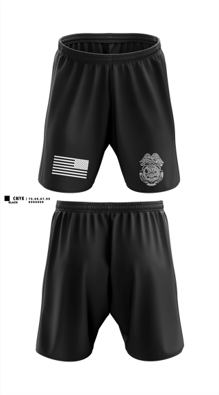 Athletic Shorts With Pockets, U.S. Forces Customs Agency, Army, Teamtime, Team time, sublimation, custom sports apparel, team uniforms, spirit wear, spiritwear, sports uniforms, custom shirts, team store, custom team store, fundraiser sports, apparel fundraiser