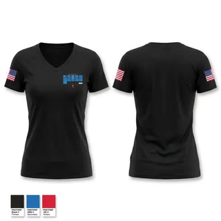 Womens Short Sleeve Vneck Shirt, Lakewood Recruiting Station, Army, Teamtime, Team time, sublimation, custom sports apparel, team uniforms, spirit wear, spiritwear, sports uniforms, custom shirts, team store, custom team store, fundraiser sports, apparel fundraiser