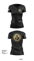 Baker County Detective Division 29625423 Women's Short Sleeve V-neck Shirt - 102
