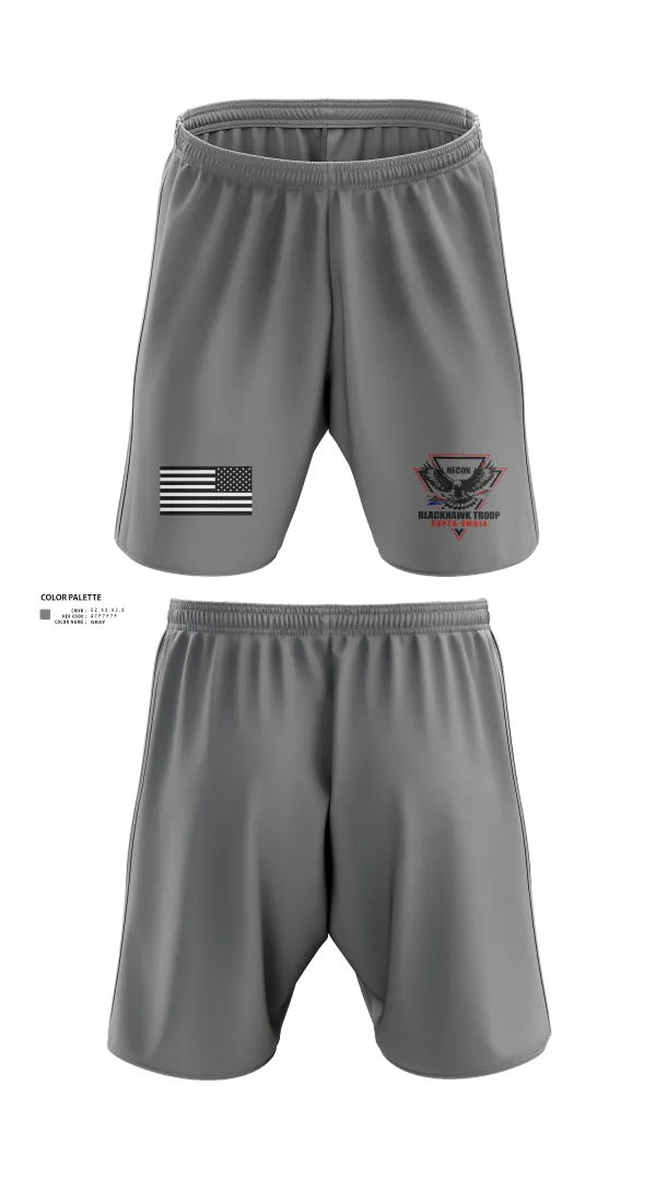Athletic Shorts With Pockets, Raptor Platoon, 4-9 CAV, , Teamtime, Team time, sublimation, custom sports apparel, team uniforms, spirit wear, spiritwear, sports uniforms, custom shirts, team store, custom team store, fundraiser sports, apparel fundraiser