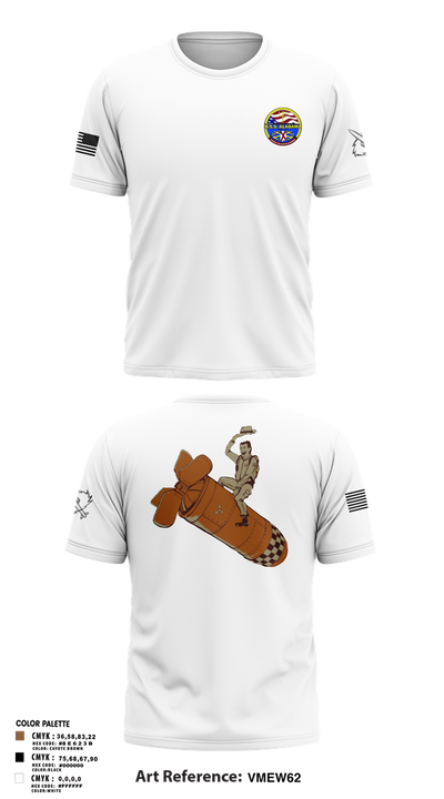 Missile Techs 24768628 Old School Cotton Feel Shirt - 102