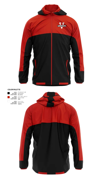 Valley Regional High School Basketball 91881078 Windbreaker - 21
