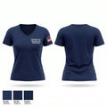 Sunshine Fire Volunteer Fire Department Women's Short Sleeve V-neck Shirt - 1