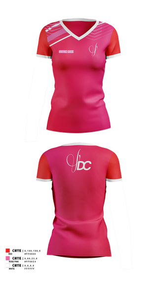 Womens Short Sleeve Vneck Shirt, Viva Dance Collective, Cheer, Teamtime, Team time, sublimation, custom sports apparel, team uniforms, spirit wear, spiritwear, sports uniforms, custom shirts, team store, custom team store, fundraiser sports, apparel fundraiser