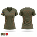 RPD Special Units Women's Short Sleeve V-neck Shirt - 1