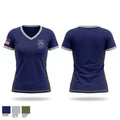 Nahant Marine Unit Women's Short Sleeve V-neck Shirt - 1