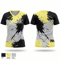 Newark Piratas 74458037 Women's Short Sleeve V-neck Shirt - 1