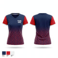 YOUNG GUNS Women's Short Sleeve V-neck Shirt - 1