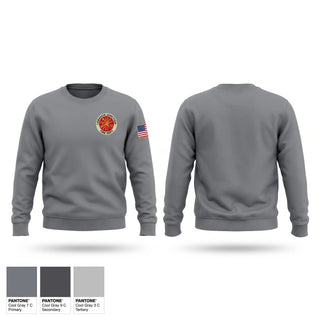 Crew Neck Sweatshirt, Lebanon Junction Fire Dept, Fire Department, Teamtime, Team time, sublimation, custom sports apparel, team uniforms, spirit wear, spiritwear, sports uniforms, custom shirts, team store, custom team store, fundraiser sports, apparel fundraiser