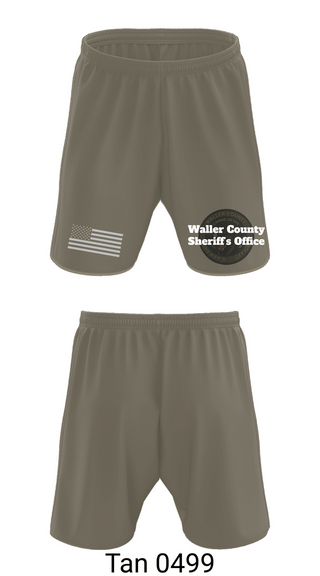 Athletic Shorts With Pockets, Waller County Sheriff’s Office, Police, Teamtime, Team time, sublimation, custom sports apparel, team uniforms, spirit wear, spiritwear, sports uniforms, custom shirts, team store, custom team store, fundraiser sports, apparel fundraiser