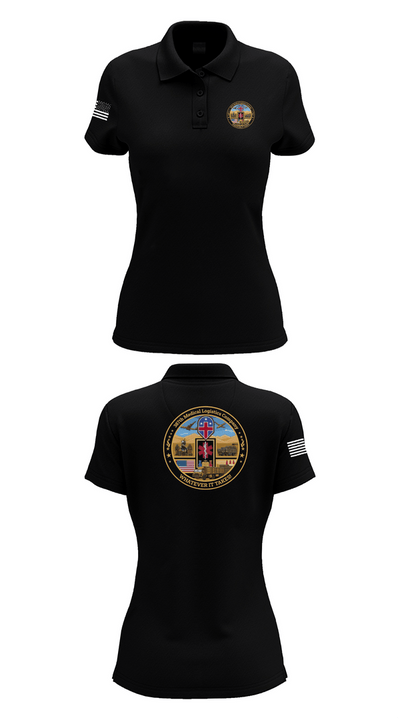 387th Medical Logistics Company 26711800 Women's Short Sleeve Performance Polo  - 35