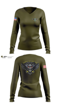 Guardian Resilience Team Women's Long Sleeve V-neck Shirt - 5