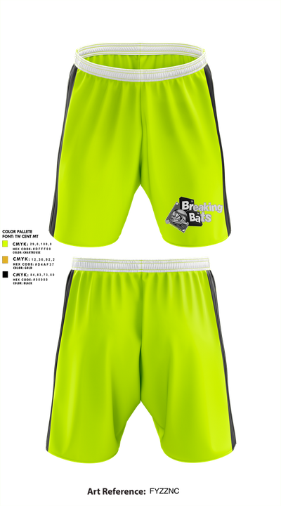 Breaking Bats 72578241 Athletic Shorts With Pockets - 1