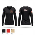 333rd Engineer Detachment 69318440 Women's Long Sleeve V-neck Shirt - 1