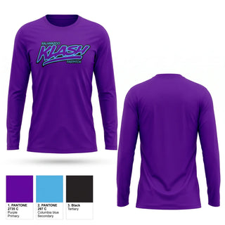 Long Sleeve Performance Shirt, Kalamazoo Klash, Softball, Teamtime, Team time, sublimation, custom sports apparel, team uniforms, spirit wear, spiritwear, sports uniforms, custom shirts, team store, custom team store, fundraiser sports, apparel fundraiser