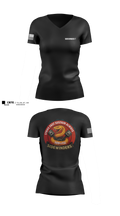 509th FSC Women's Short Sleeve V-neck Shirt - 4
