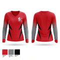 Warriors Women's Long Sleeve V-neck Shirt - 1