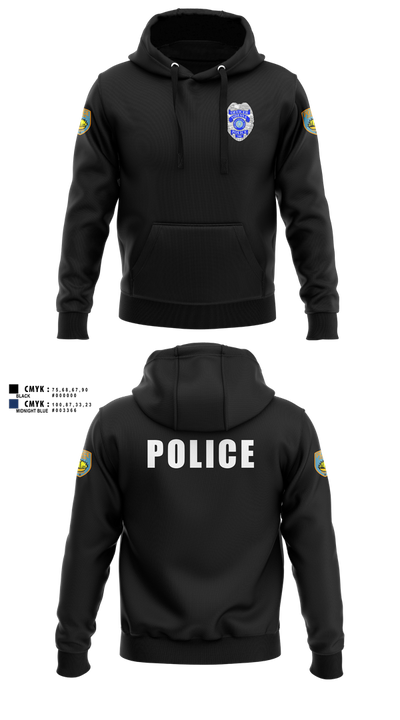 Odessa Police Department 86817075 Hoodie - 4