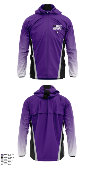 Windbreaker, Valmeyer Pirates Jr. High Baseball, Baseball, Teamtime, Team time, sublimation, custom sports apparel, team uniforms, spirit wear, spiritwear, sports uniforms, custom shirts, team store, custom team store, fundraiser sports, apparel fundraiser