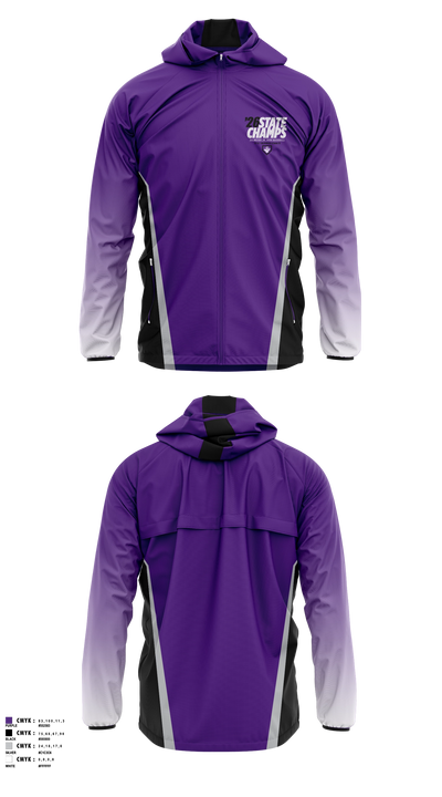Valmeyer Pirates Jr. High Baseball Windbreaker - 4