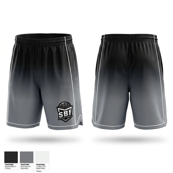 Athletic Shorts With Pockets, SBF, Men's Basketball, Teamtime, Team time, sublimation, custom sports apparel, team uniforms, spirit wear, spiritwear, sports uniforms, custom shirts, team store, custom team store, fundraiser sports, apparel fundraiser