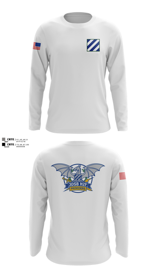 Long Sleeve Performance Shirt, 3DSB H2F, Army, Teamtime, Team time, sublimation, custom sports apparel, team uniforms, spirit wear, spiritwear, sports uniforms, custom shirts, team store, custom team store, fundraiser sports, apparel fundraiser