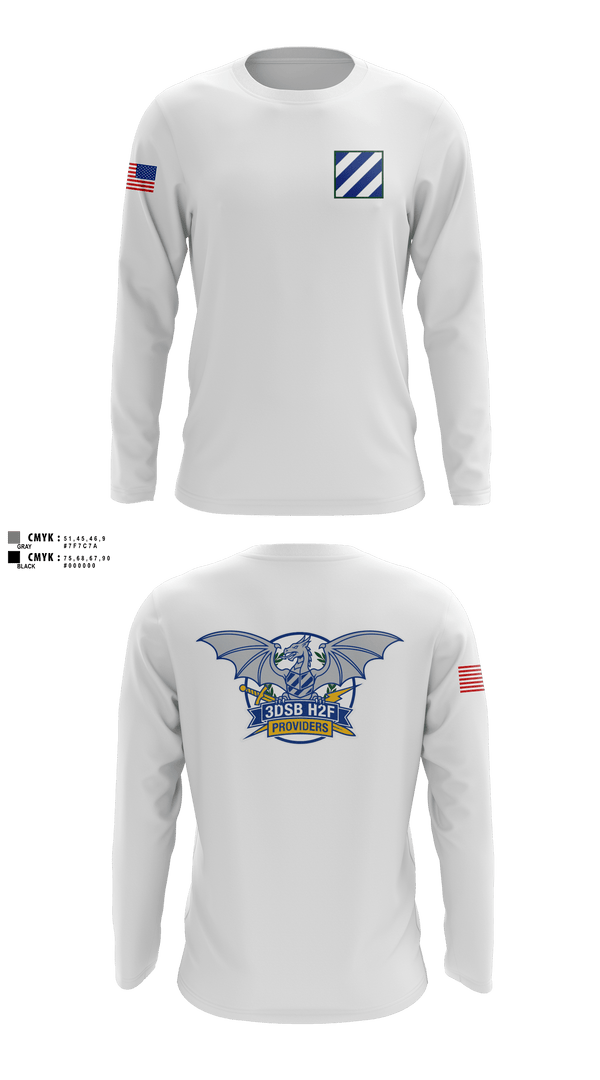 Long Sleeve Performance Shirt, 3DSB H2F, Army, Teamtime, Team time, sublimation, custom sports apparel, team uniforms, spirit wear, spiritwear, sports uniforms, custom shirts, team store, custom team store, fundraiser sports, apparel fundraiser