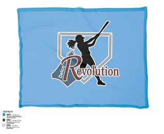 Blanket, Revolution Delco 14U White, Softball, Teamtime, Team time, sublimation, custom sports apparel, team uniforms, spirit wear, spiritwear, sports uniforms, custom shirts, team store, custom team store, fundraiser sports, apparel fundraiser