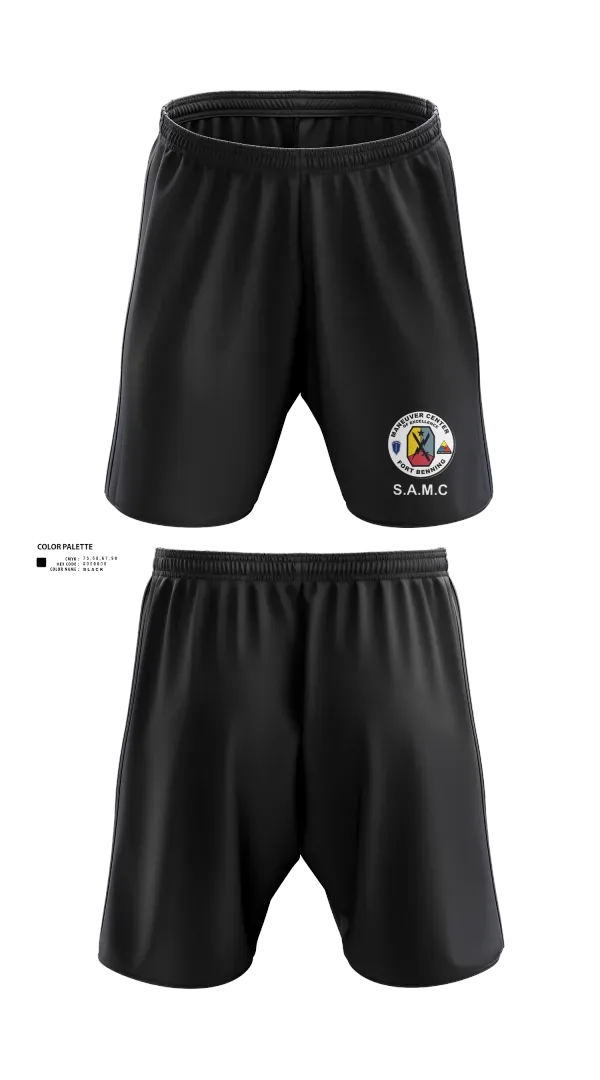 Athletic Shorts With Pockets, MCoE Sergeant Audie Murphy Club (SMAC), Army, Teamtime, Team time, sublimation, custom sports apparel, team uniforms, spirit wear, spiritwear, sports uniforms, custom shirts, team store, custom team store, fundraiser sports, apparel fundraiser