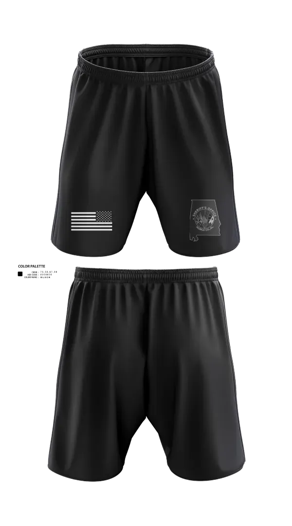 Athletic Shorts With Pockets, MCSO Special Investigations Unit, Police, Teamtime, Team time, sublimation, custom sports apparel, team uniforms, spirit wear, spiritwear, sports uniforms, custom shirts, team store, custom team store, fundraiser sports, apparel fundraiser